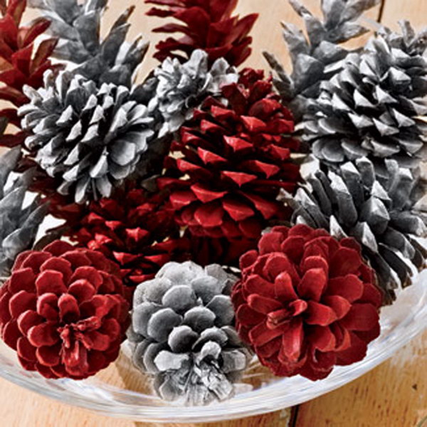30 Festive Pinecone Decorating Ideas for Holiday