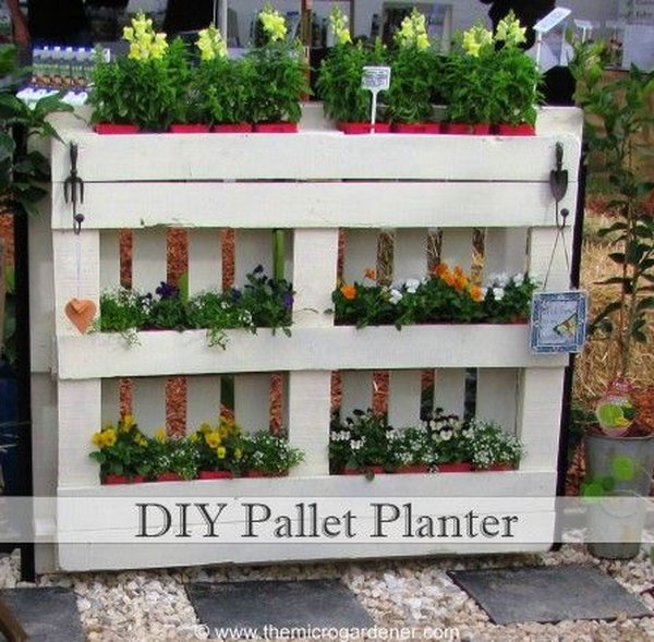 20 Creative Pallet Planter Projects for Your Garden