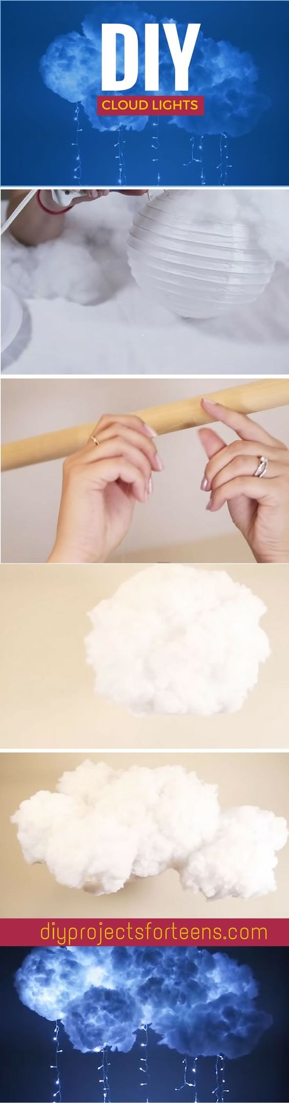 How To Make A DIY Cloud Light