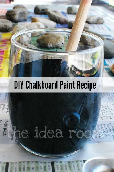 Make Chalkboard Paint