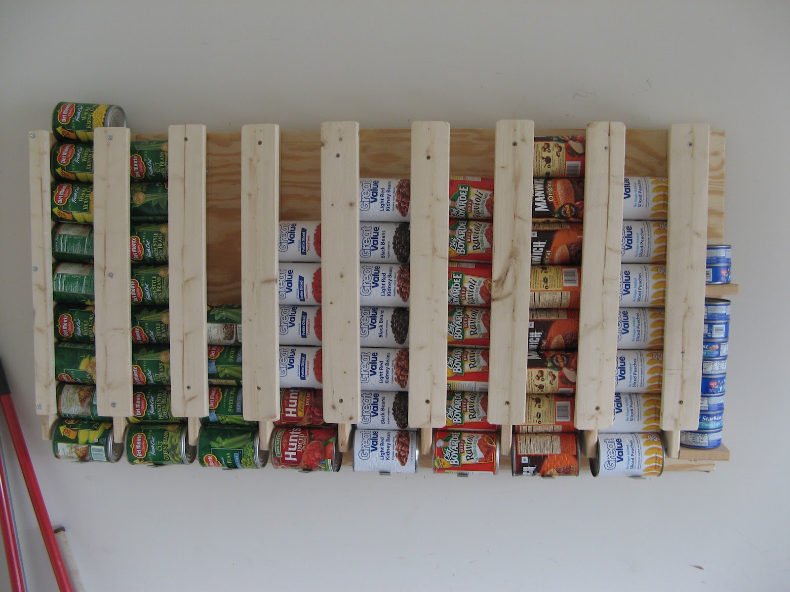 16 DIY Canned Food Organizers